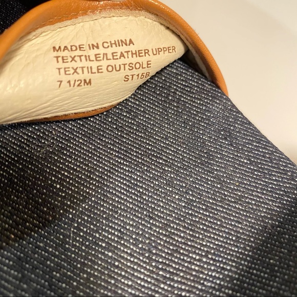 ⭐️HP⭐️ BNIB Michael Kors Gillian Denim Wedge - Picture 7 of 8